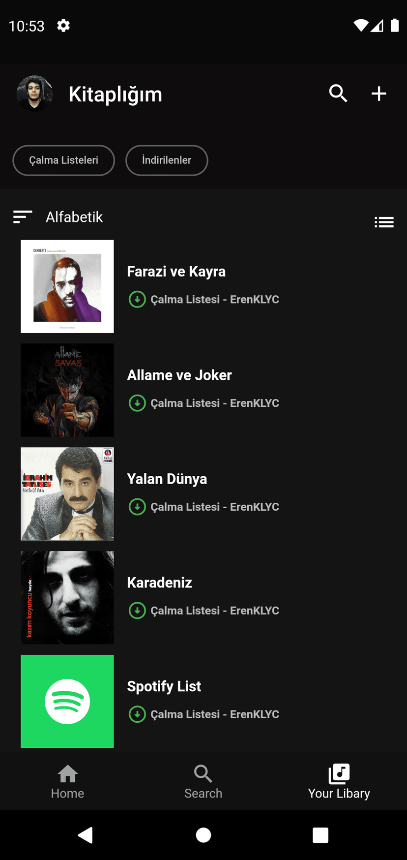 Spotify Clone UI